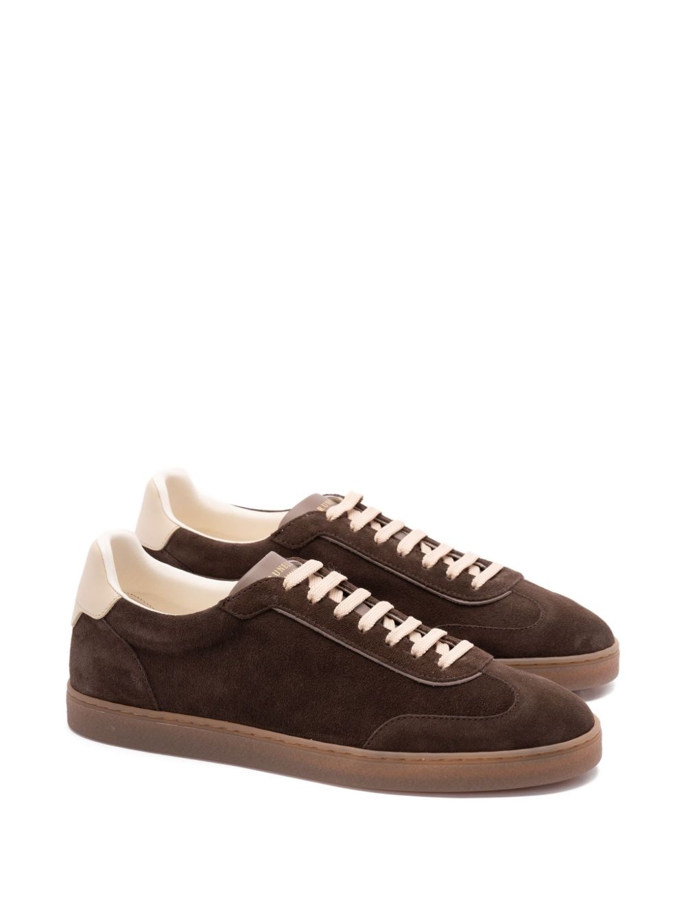 suede low-top sneakers - 2