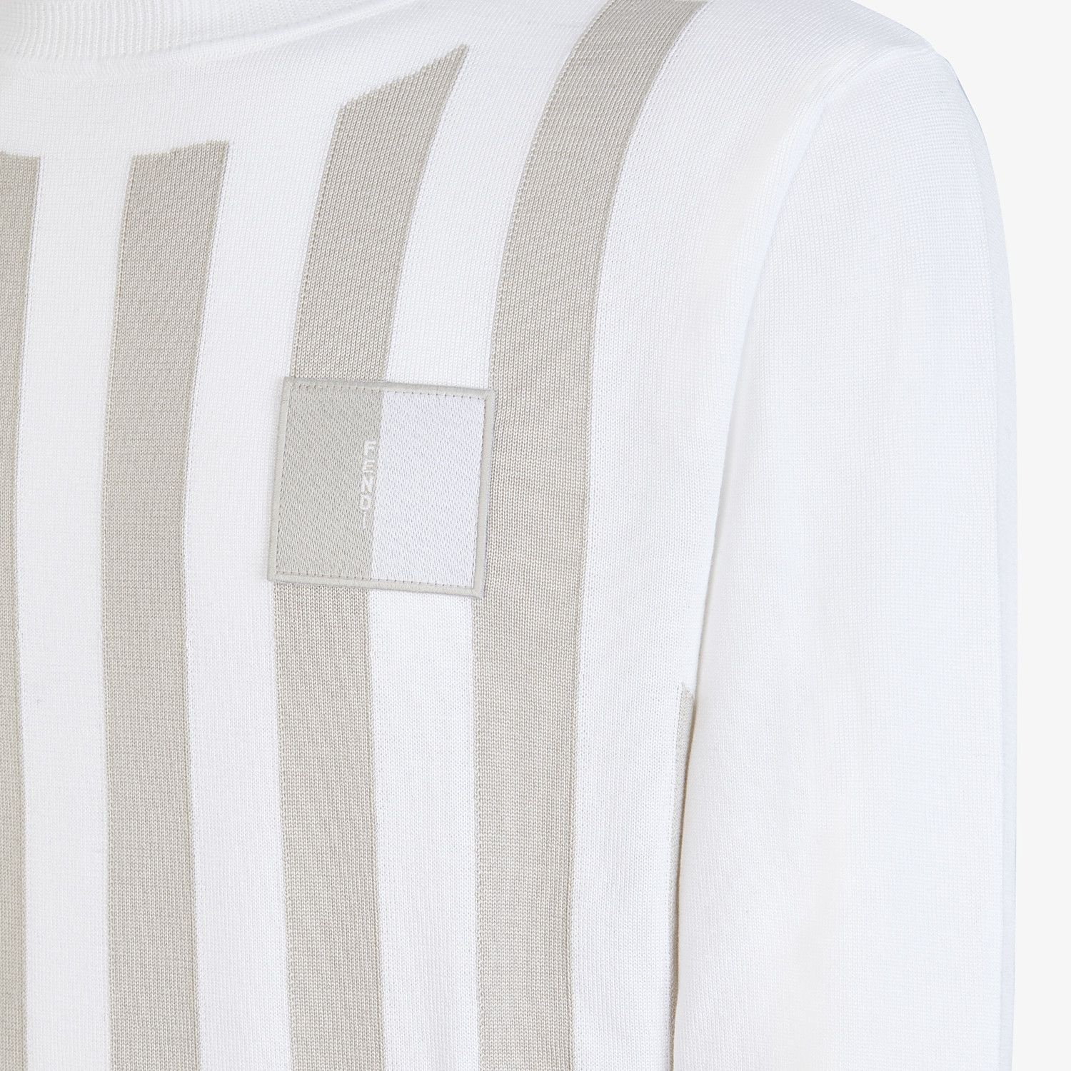 White cotton sweater - 3