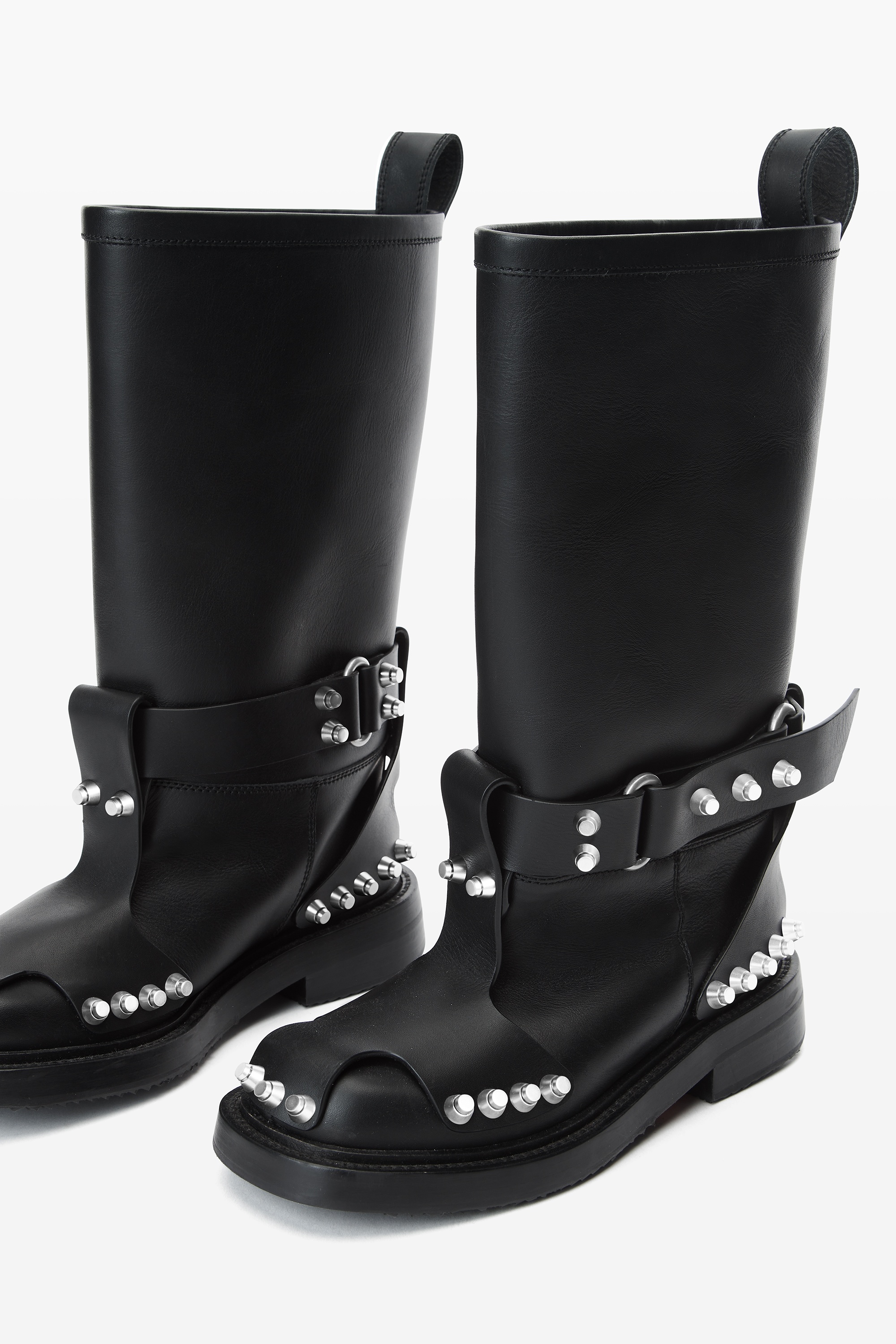 dixon buckle boot in leather - 2