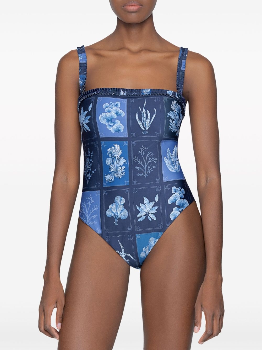 LimÃ³n Algae graphic-print swimsuit - 5