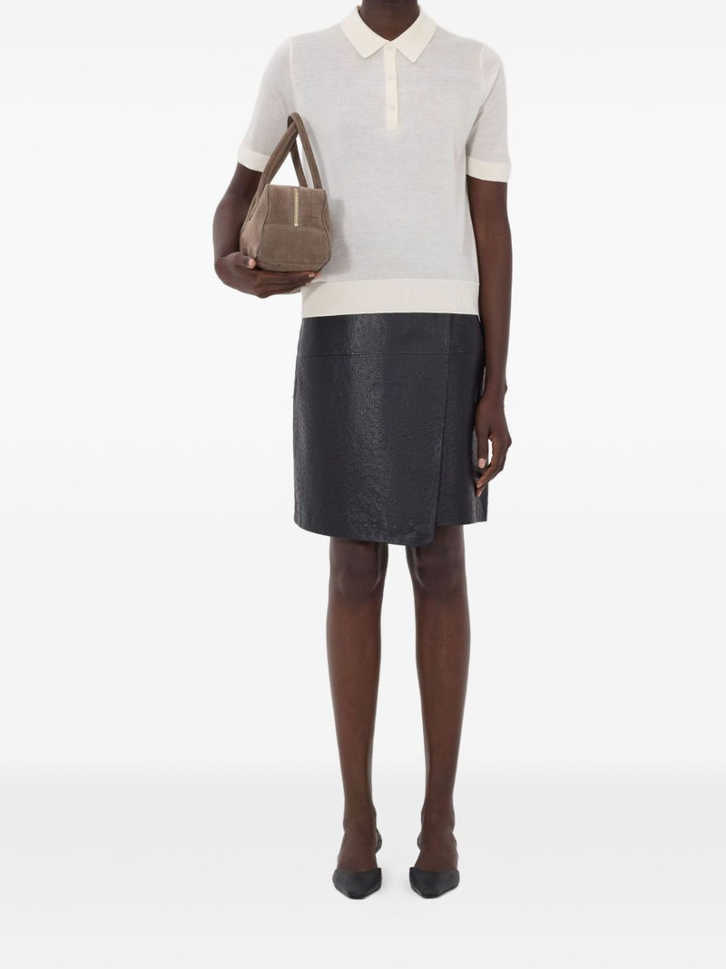 Loulou de Saison Migo ribbed polo shirt outlook