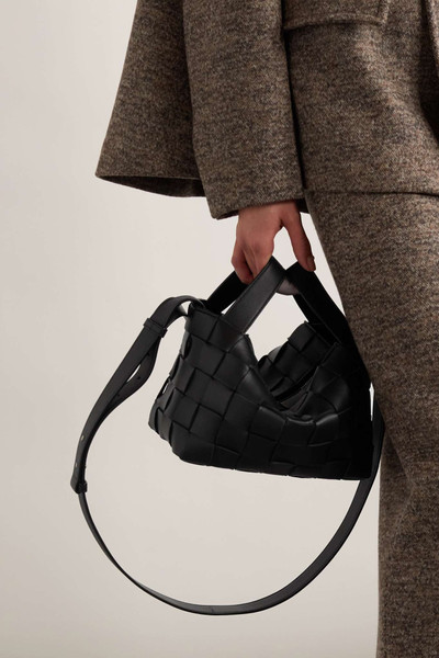 Bottega Veneta Cassette intrecciato leather shoulder bag outlook