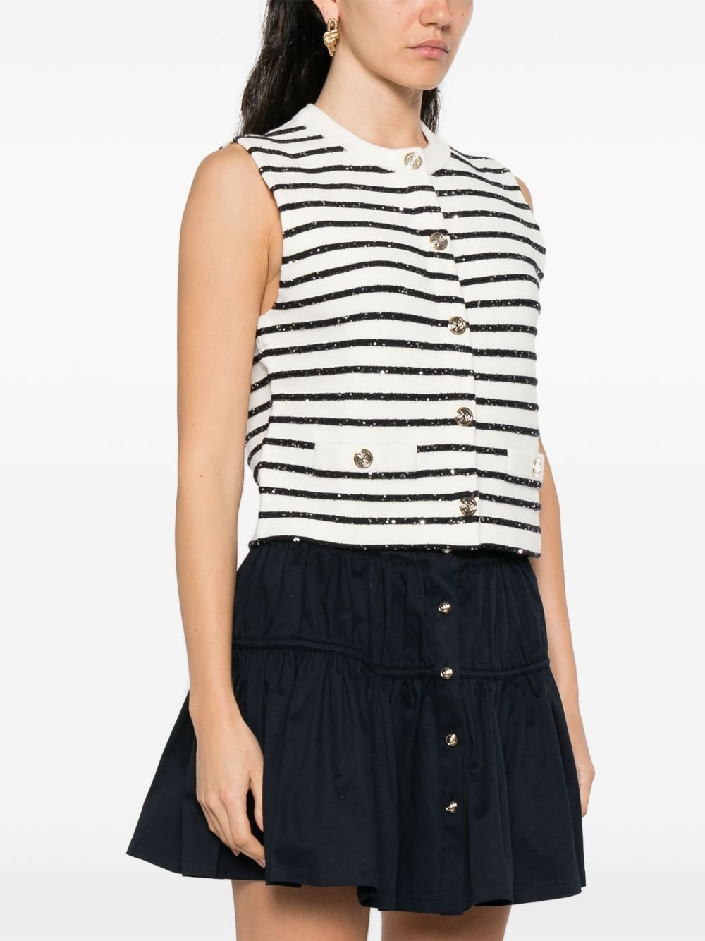 striped vest - 3