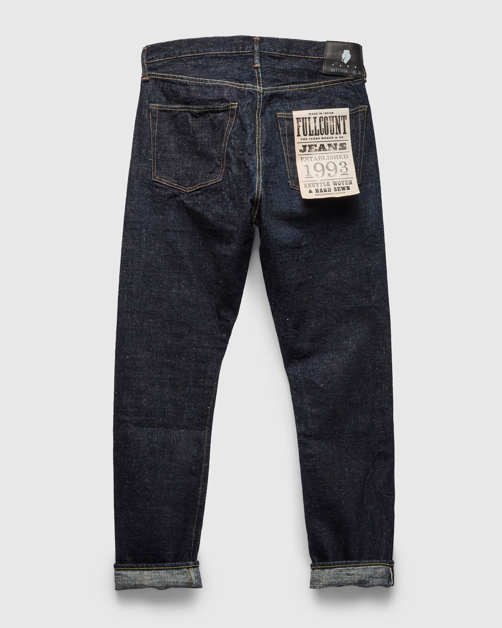 B1110SR "Super Rough" 15.5oz Selvedge Denim - Tapered Fit - 3