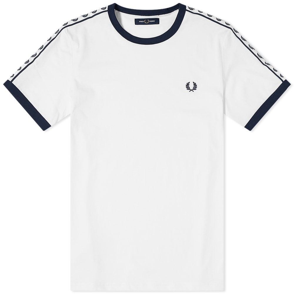 Fred Perry Taped Ringer Tee - 1