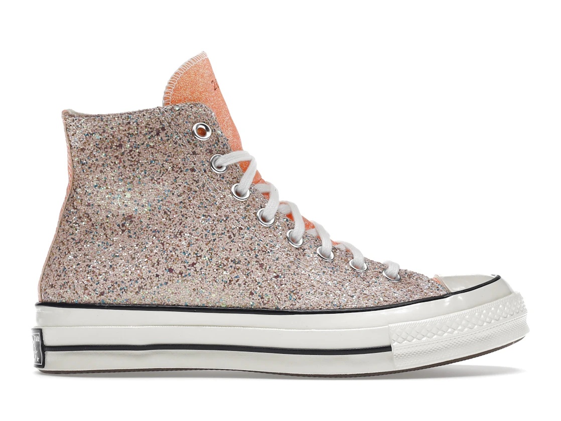 Converse Chuck Taylor All Star 70 Hi JW Anderson Glitter Pink Orange - 1