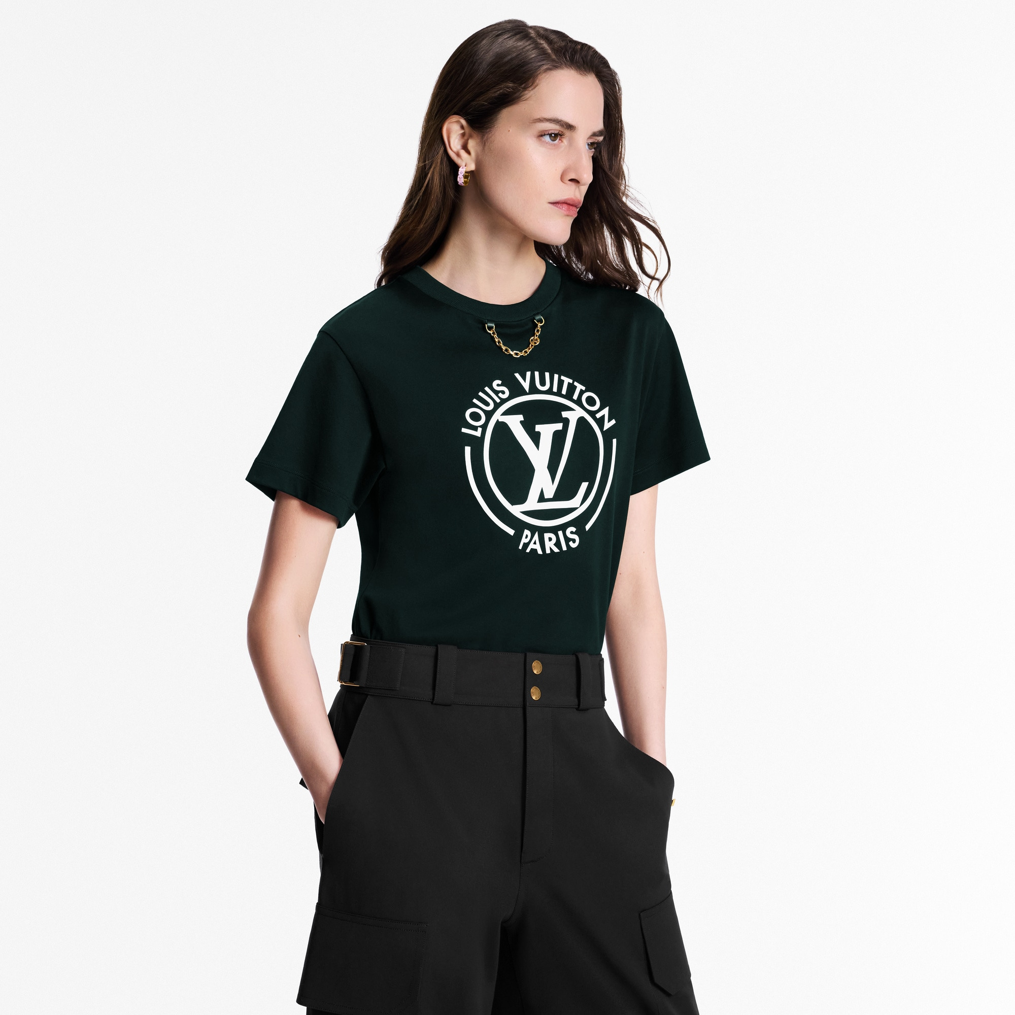 Flocked LV T-Shirt - 2