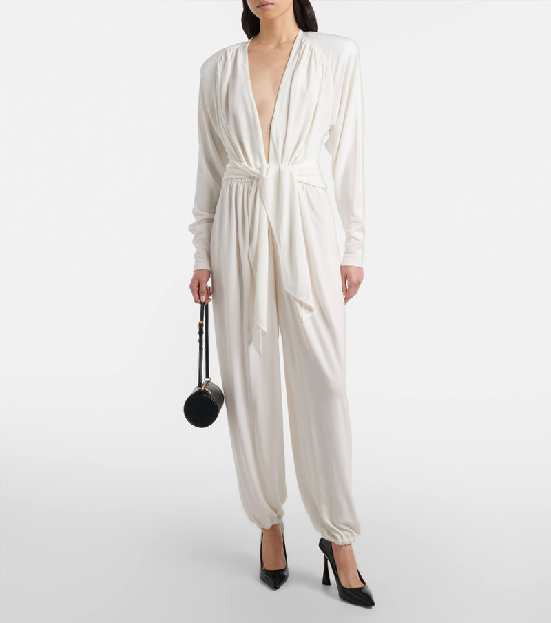 Stella McCartney Crêpe jersey jumpsuit outlook
