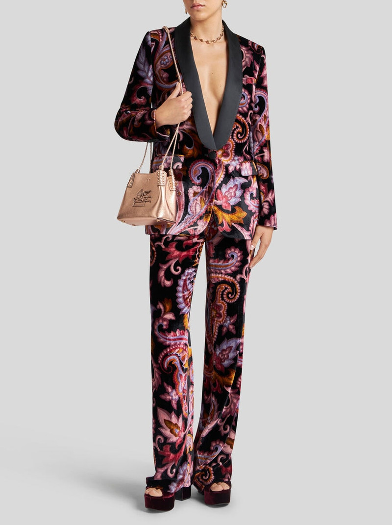 VELVET JACKET WITH PRINT 4