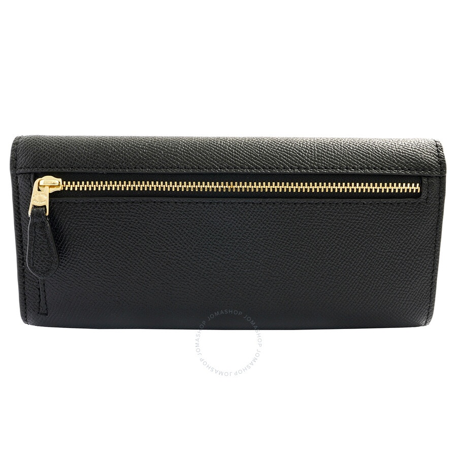 Coach Black Ladies Soft Slim Wallet - 5