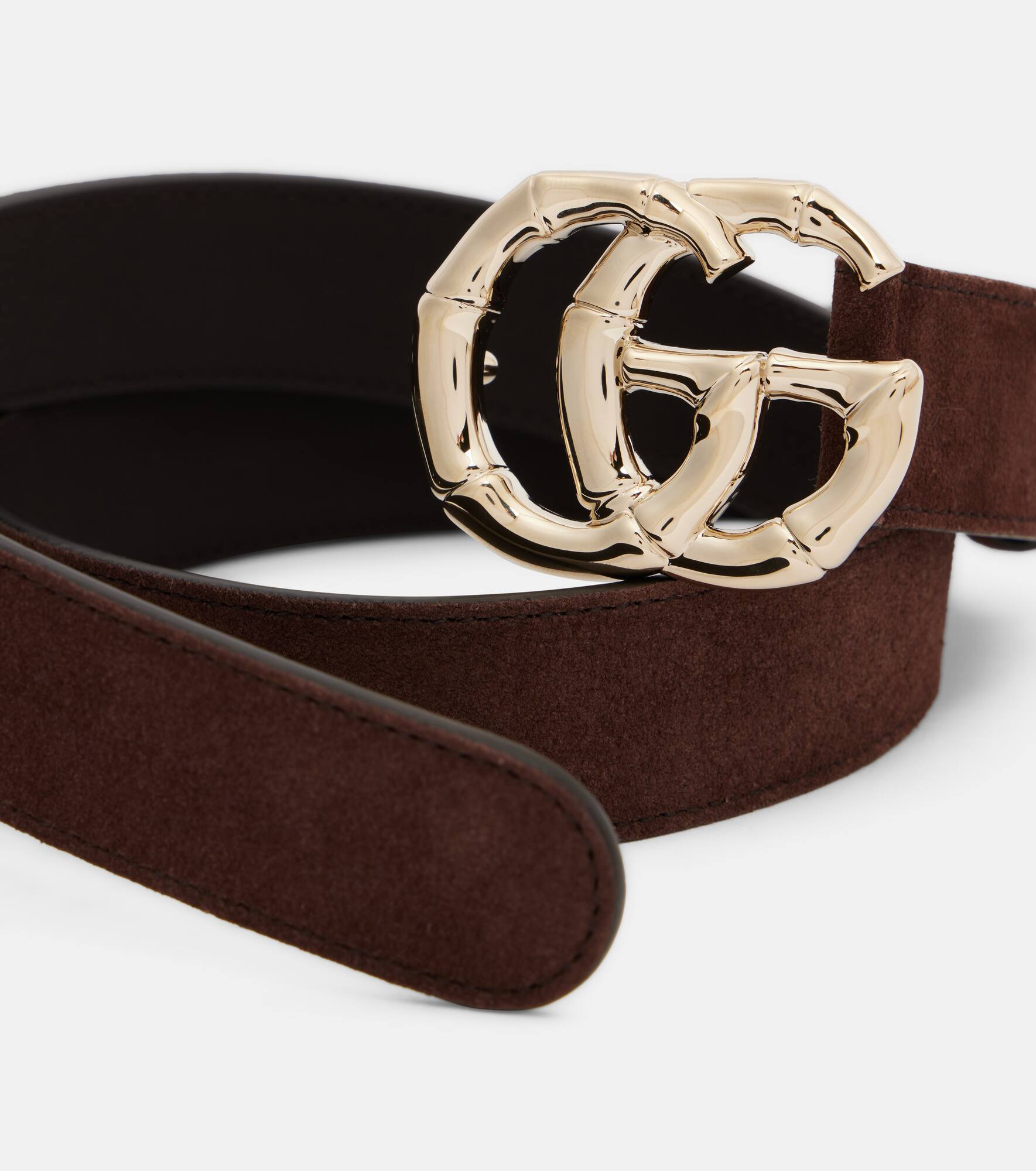 GG suede belt - 3