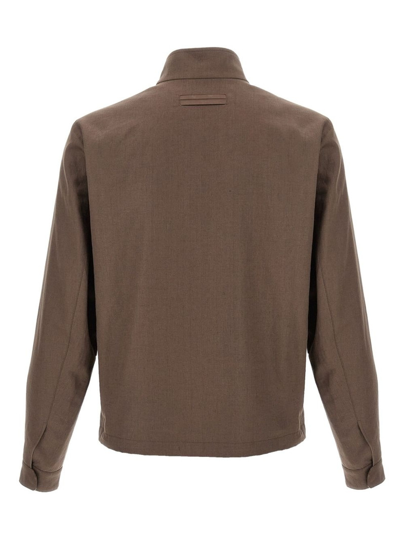 ZEGNA linen Oasis jacket outlook