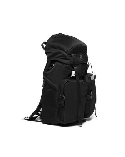 Prada Re-Nylon and Saffiano leather backpack outlook