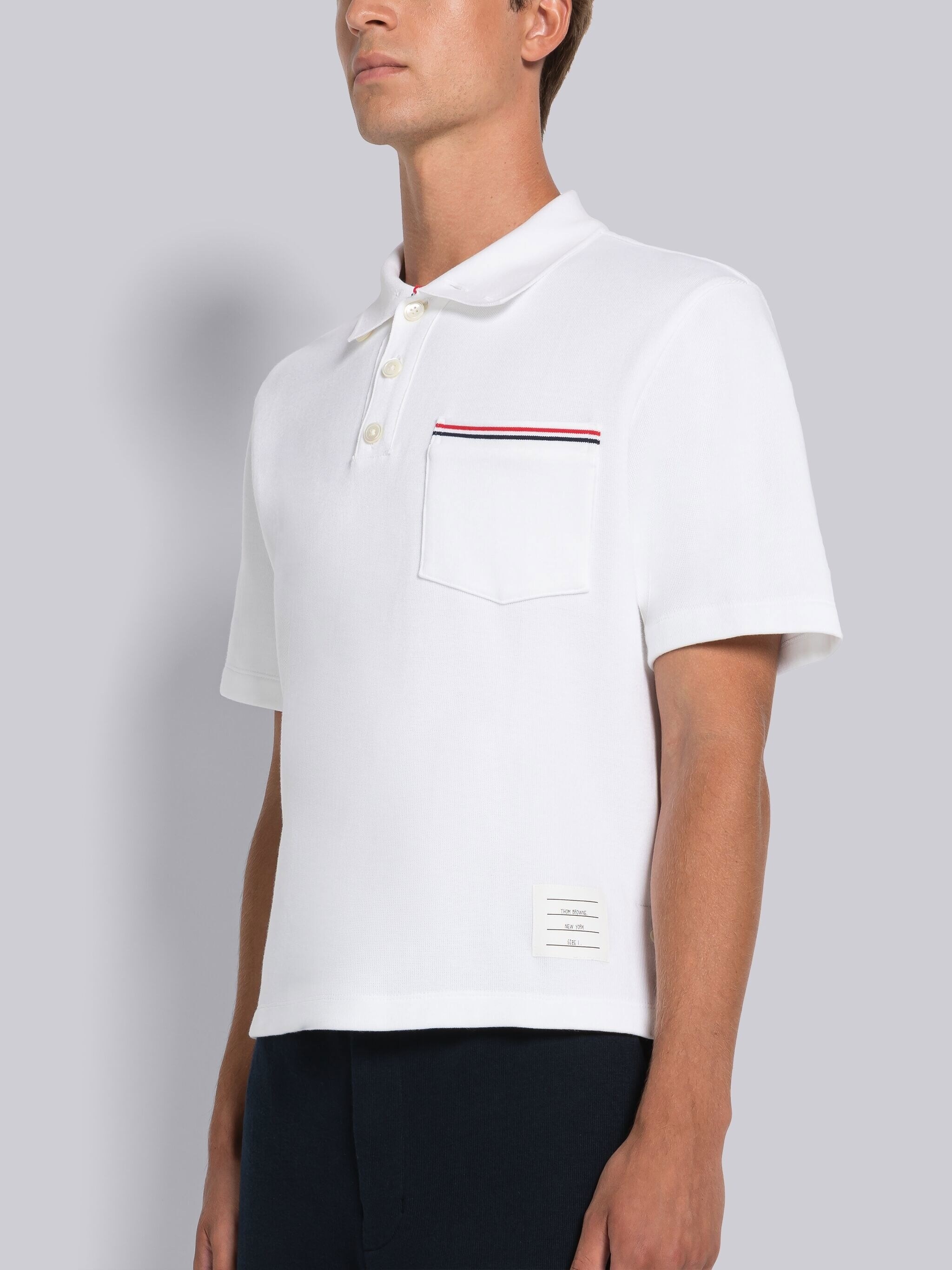Cotton Interlock Short Sleeve Pocket Polo - 2