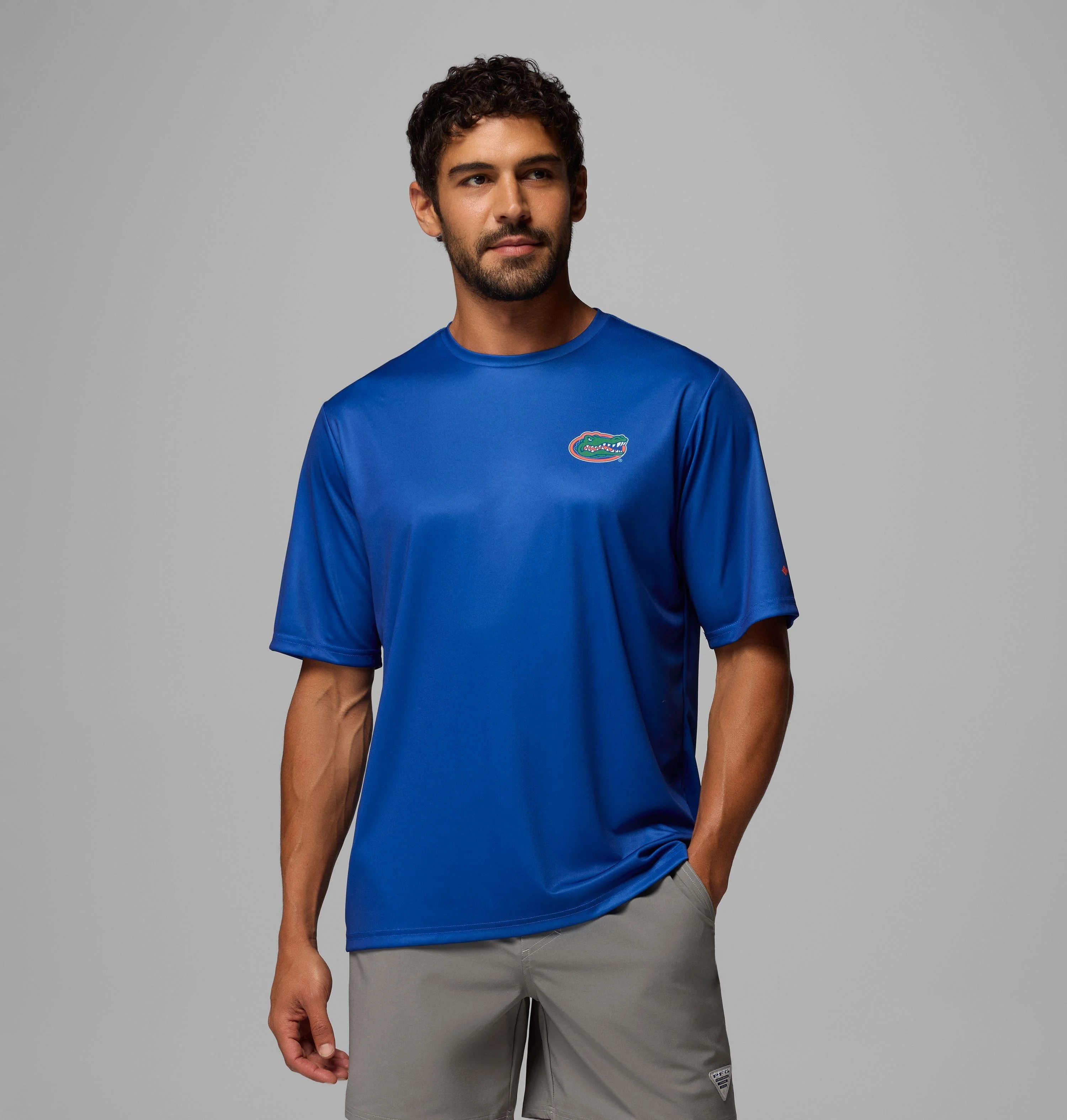 Men's Collegiate PFG Terminal Tackle Short Sleeve Shirt - Florida - 1
