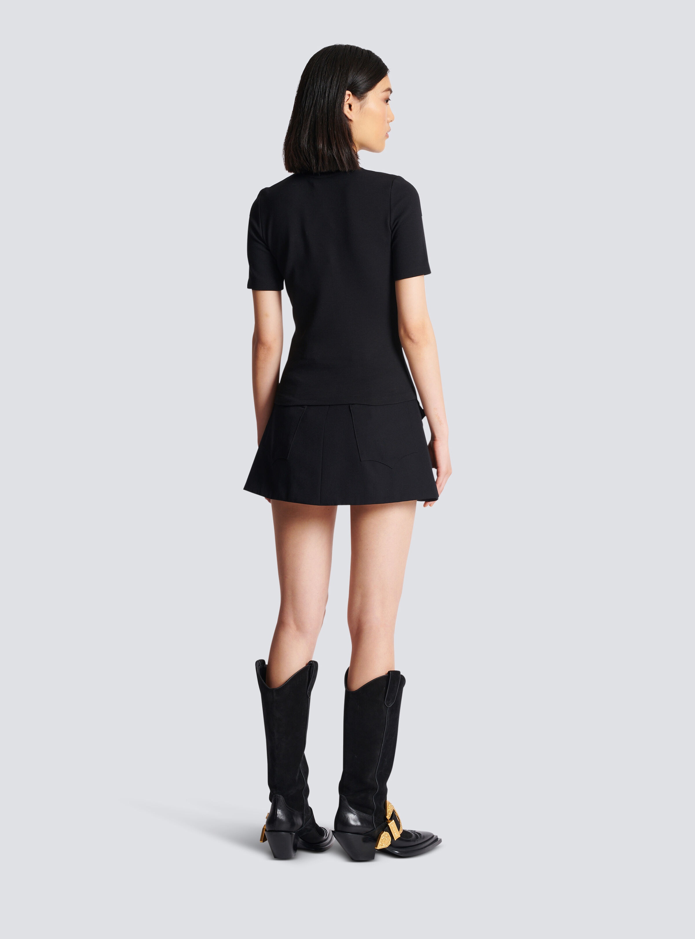 6-button jersey T-shirt - 5