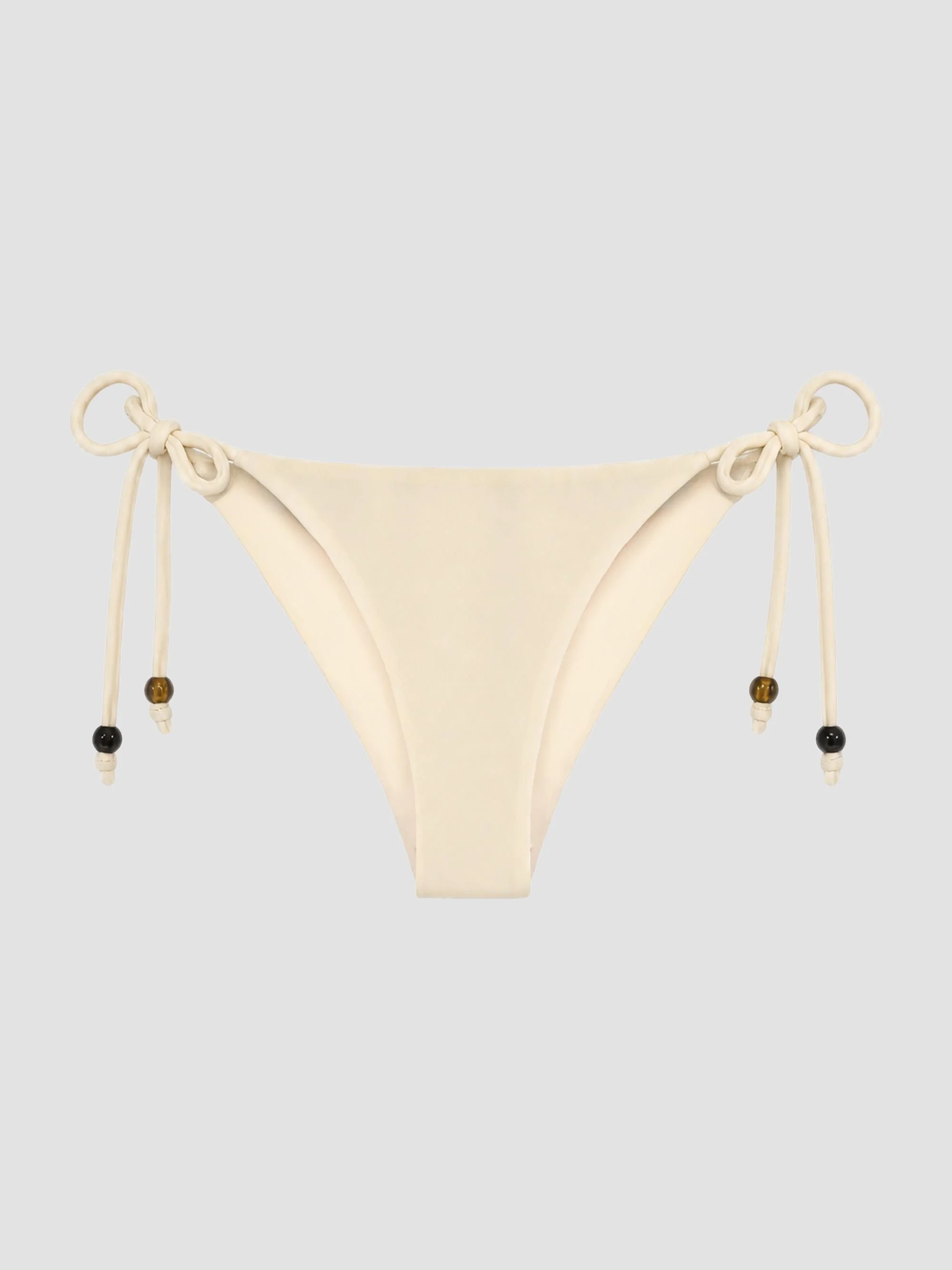 Women's Camilla Beaded Bikini Bottom - Lemon - 1