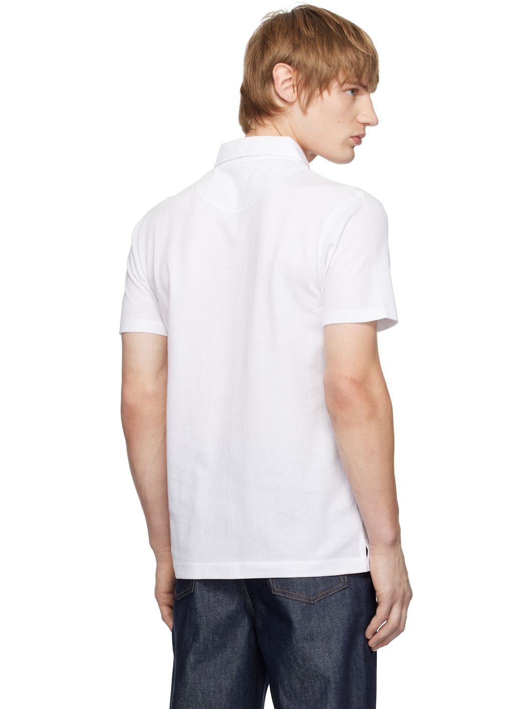 White Riviera Polo - 3