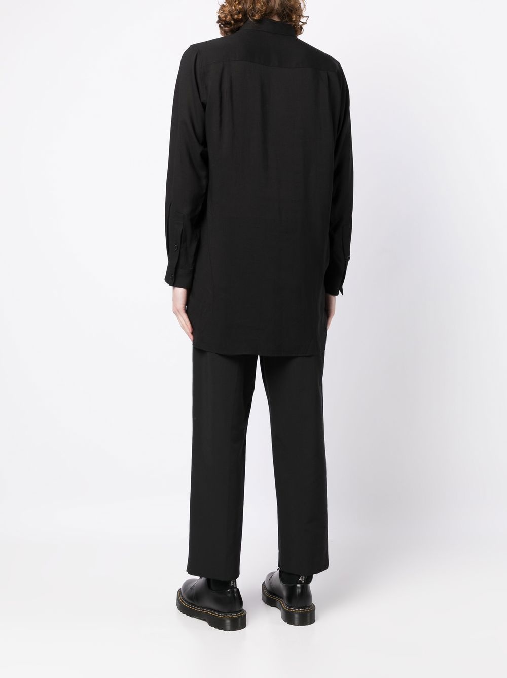 chest-pocket long-sleeve shirt - 4