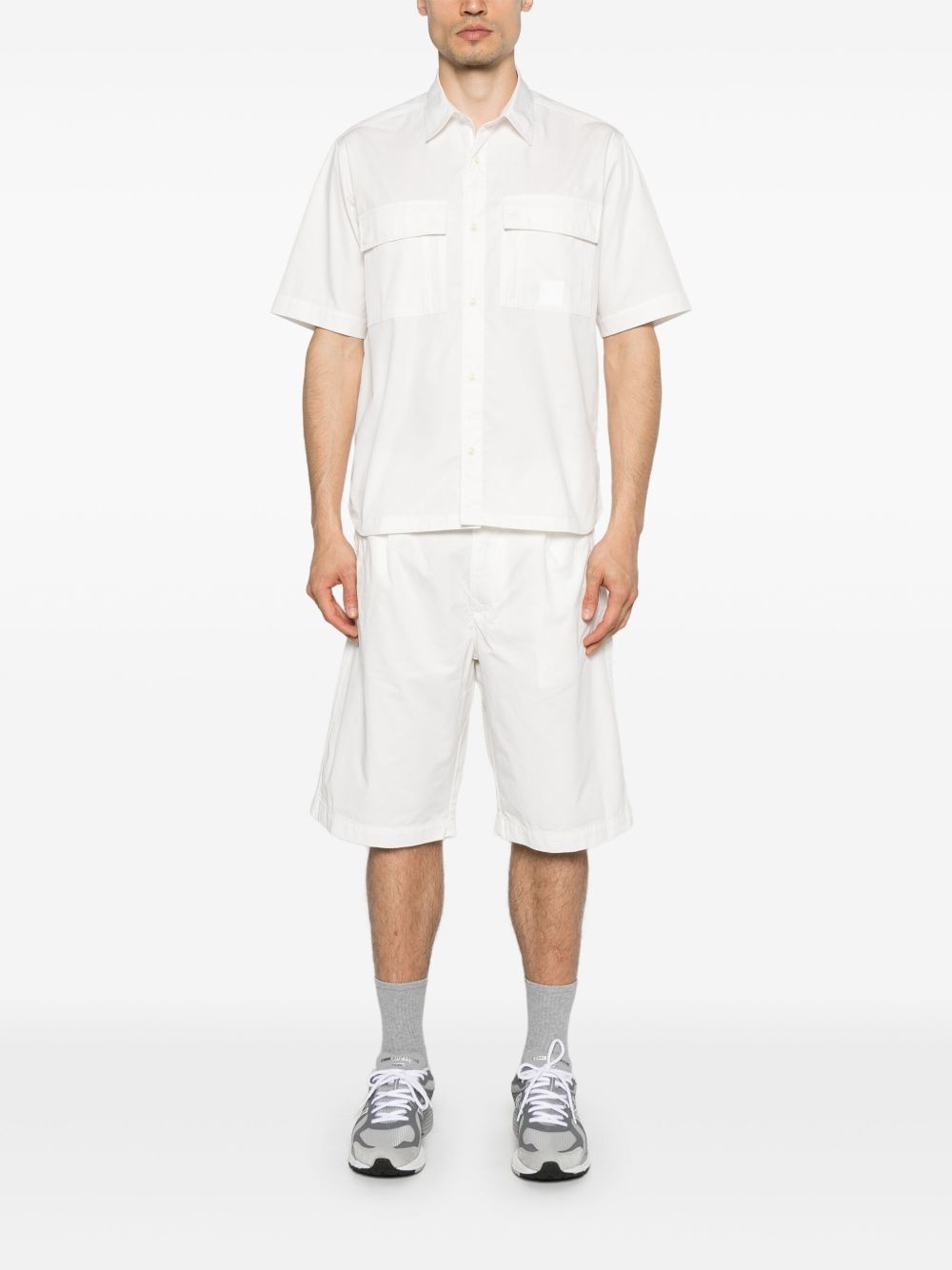 gabardine shortleeved shirt - 2