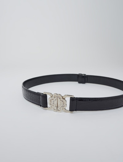 maje Clover buckle belt outlook