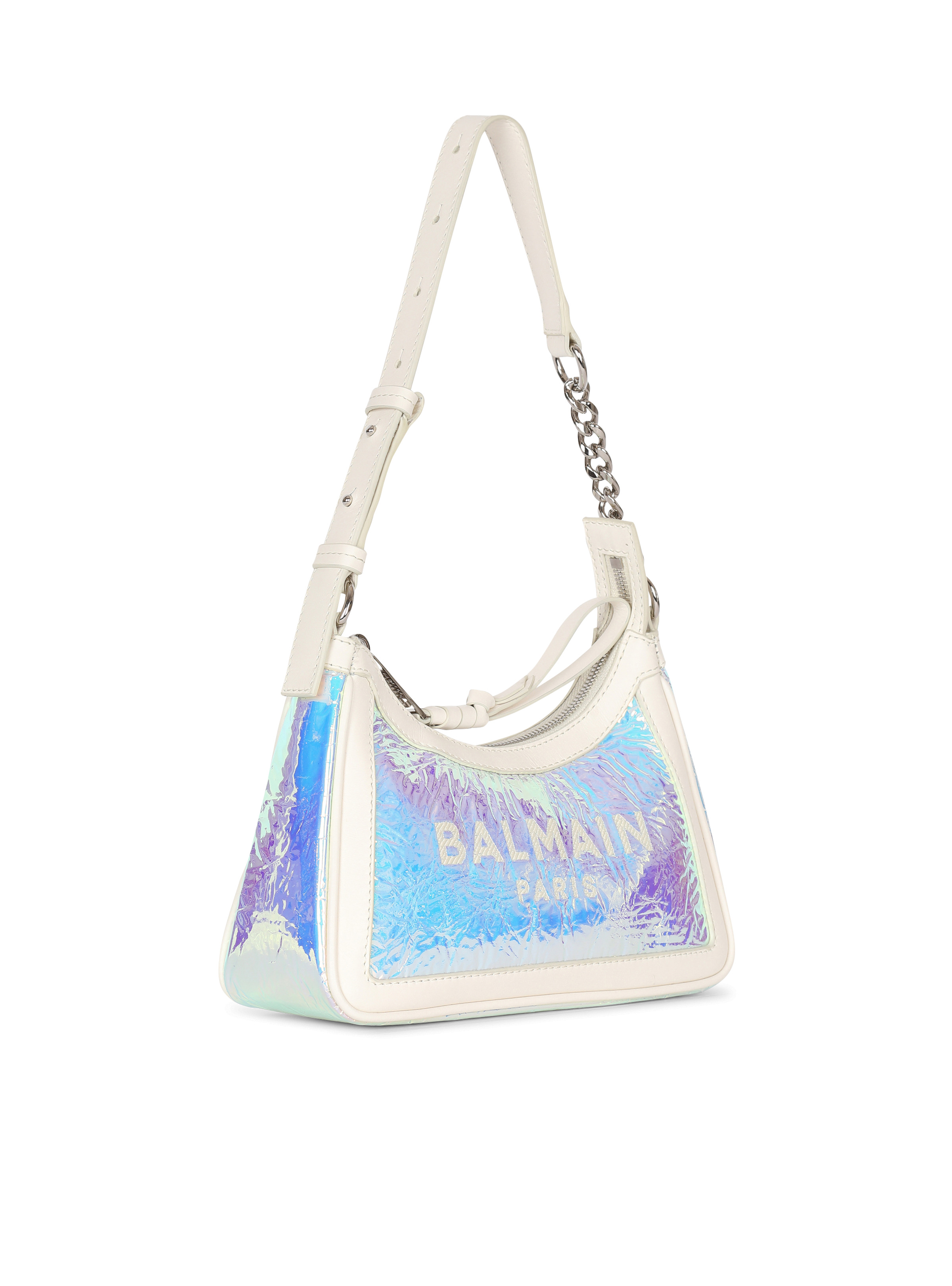 B-Army iridescent leather bag with leather inserts - 3