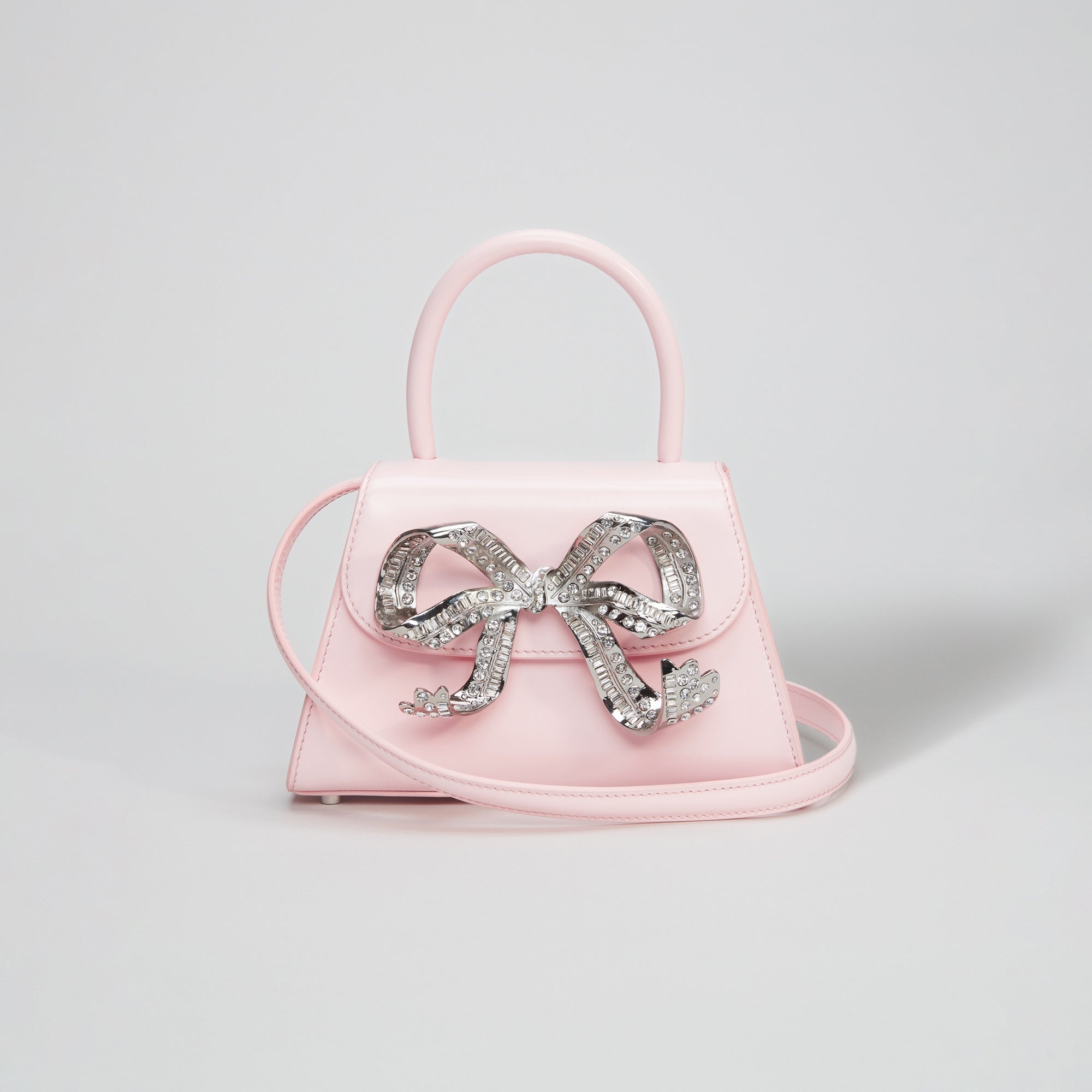 The Bow Mini in Pink with Diamanté - 4