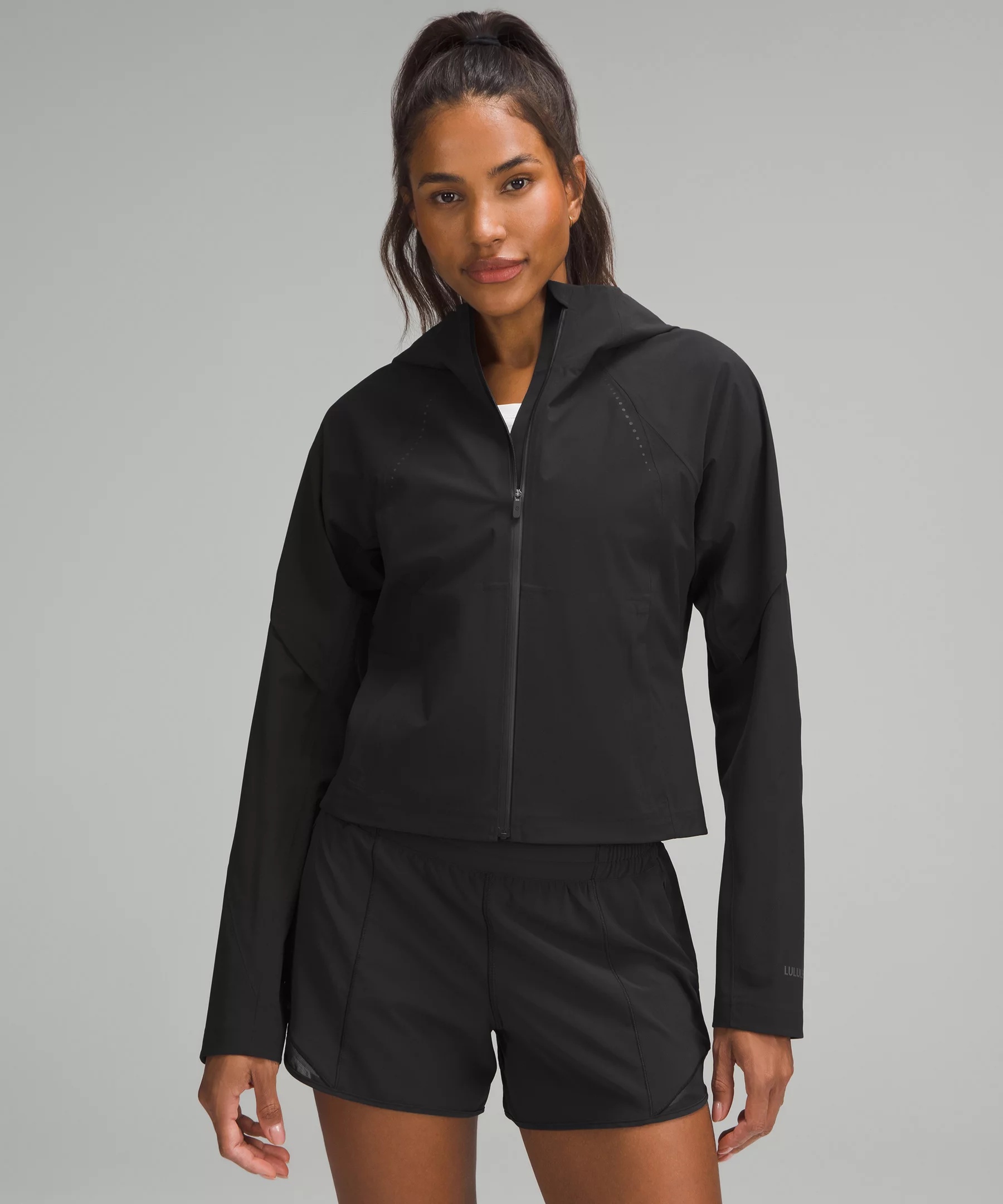 Fast and Free Cropped Waterproof Jacket - 1