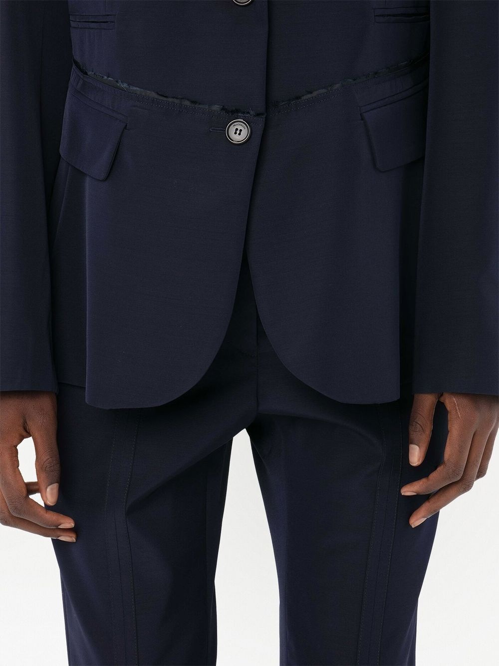 single-breasted blazer - 5