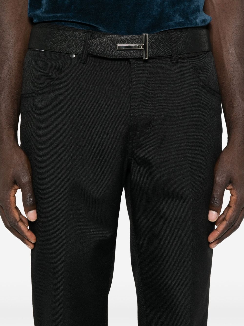 logo-patch trousers - 5