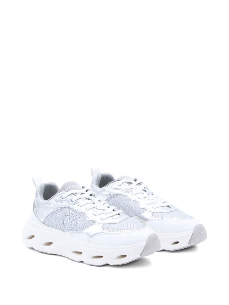 PINKO logo embossed sneakers outlook