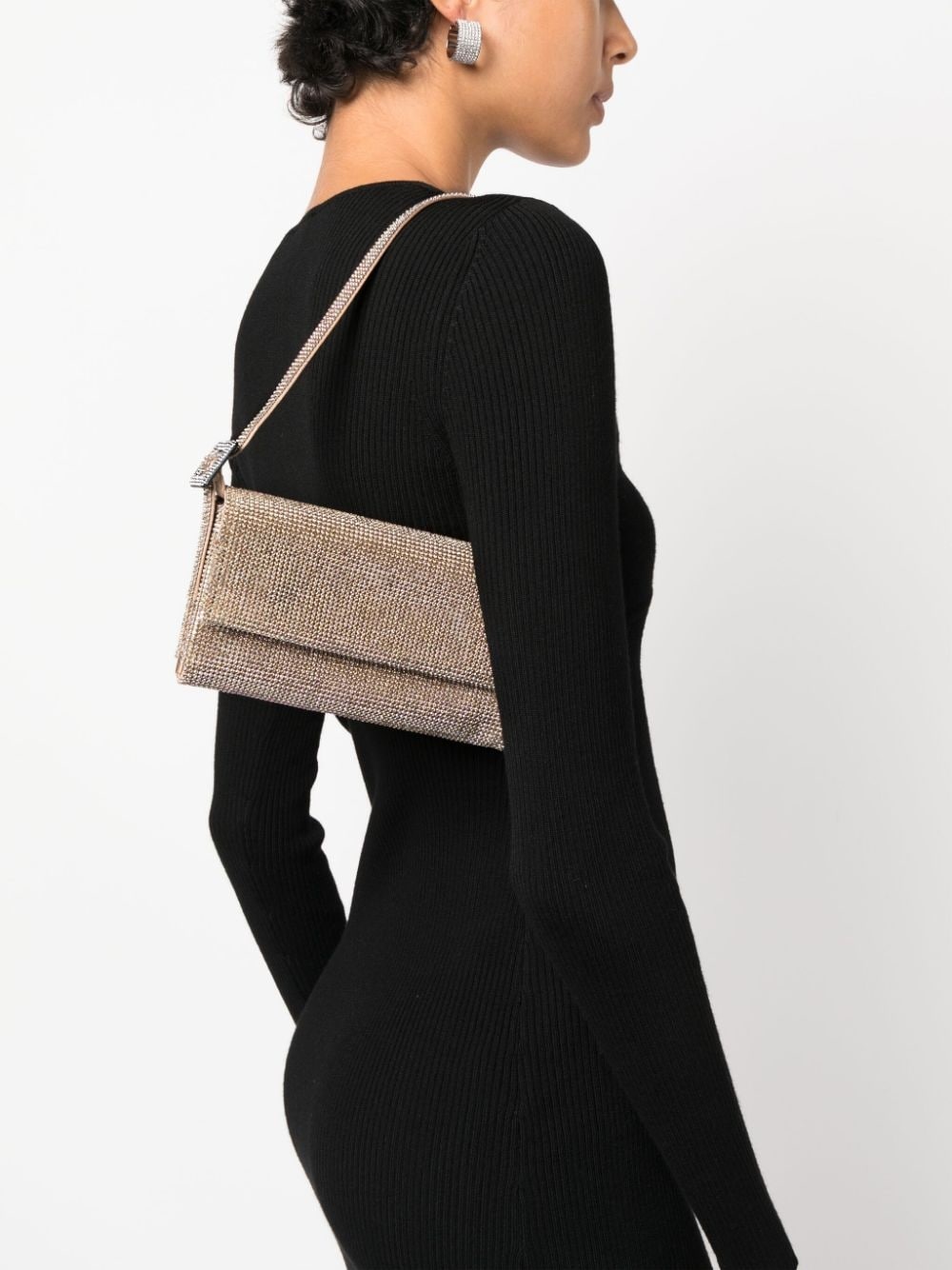 Vittissima rhinestone-embellished shoulder bag - 2