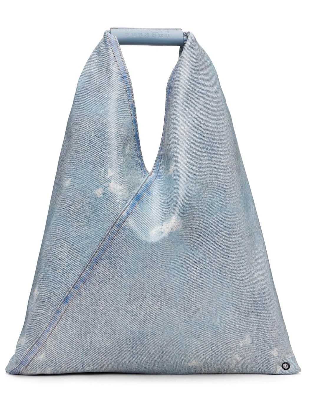 Blue Small Triangle Tote - 1