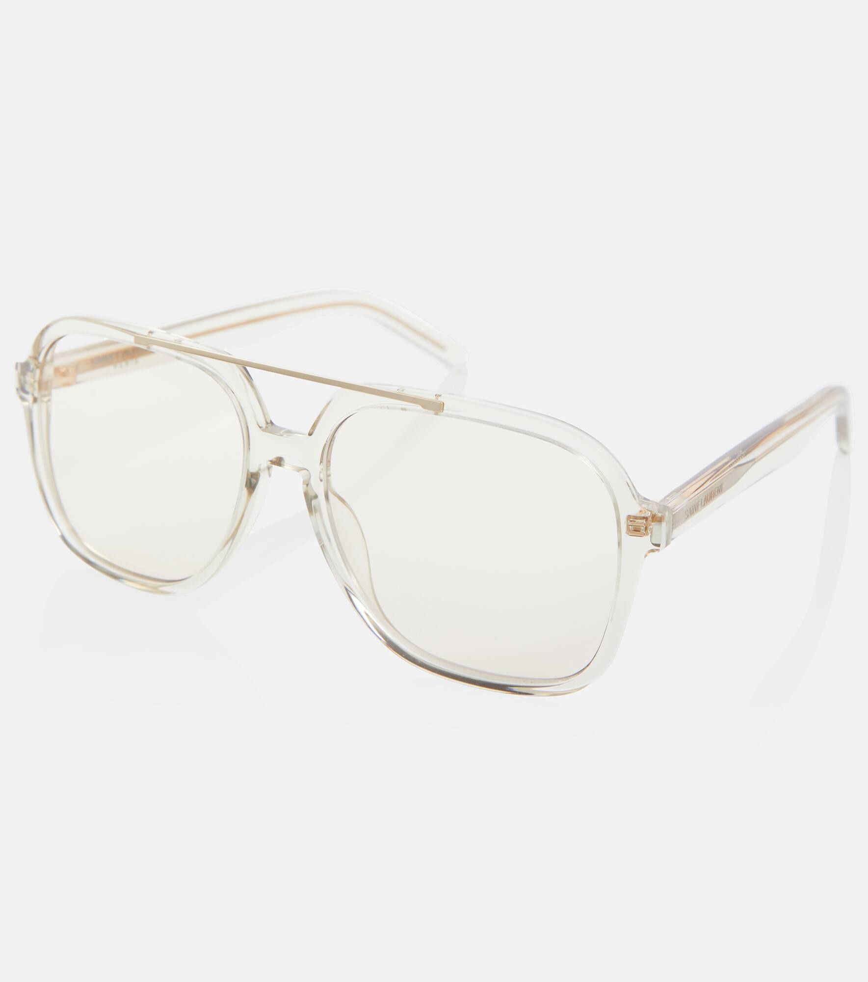 Aviator acetate sunglasses - 4