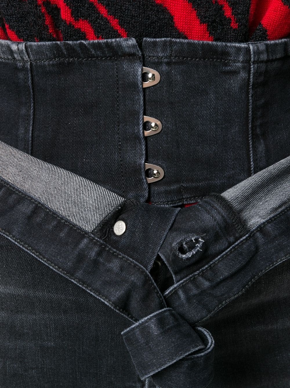 high-waist skinny jeans - 5
