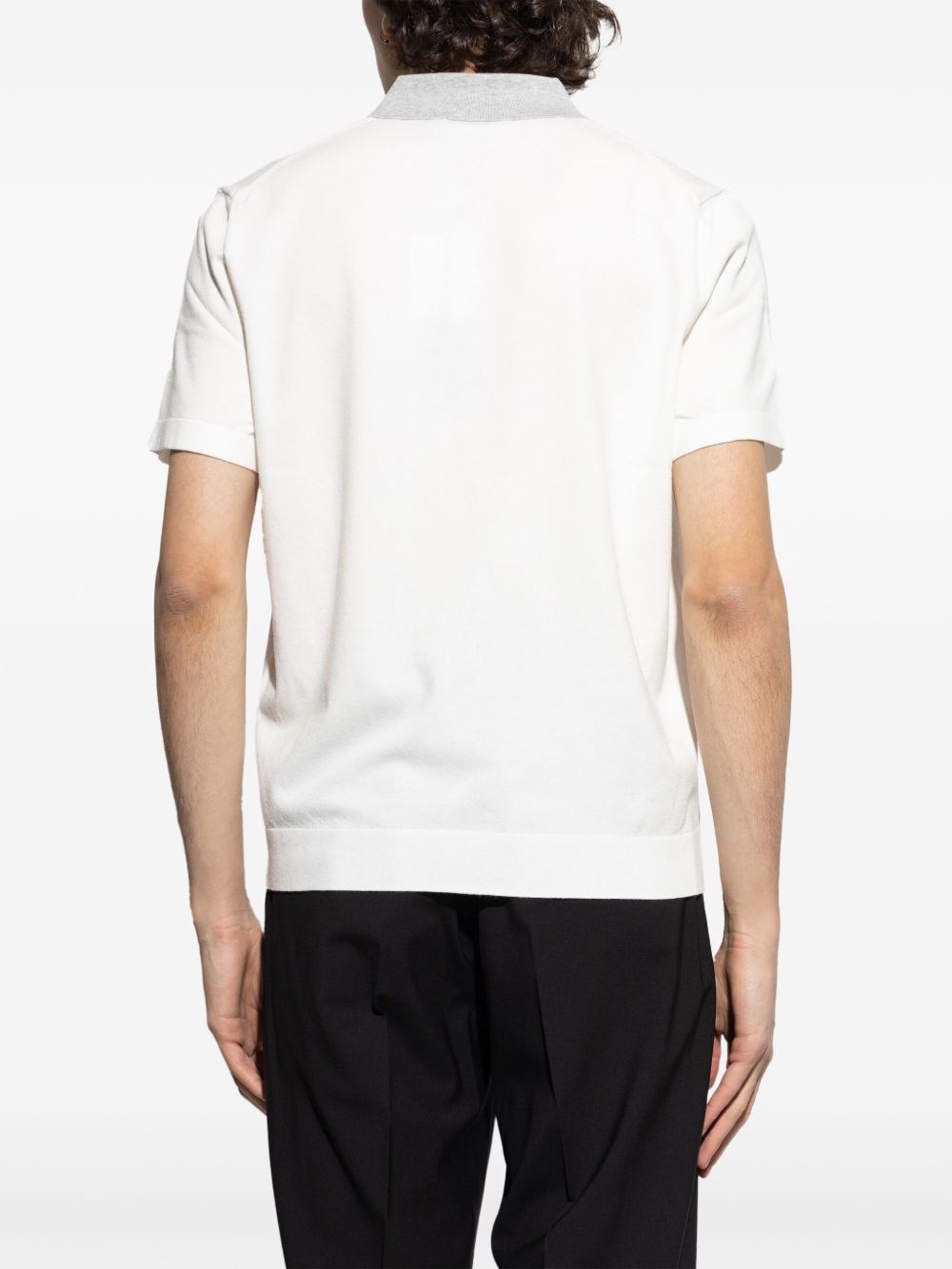 short-sleeved polo shirt - 4