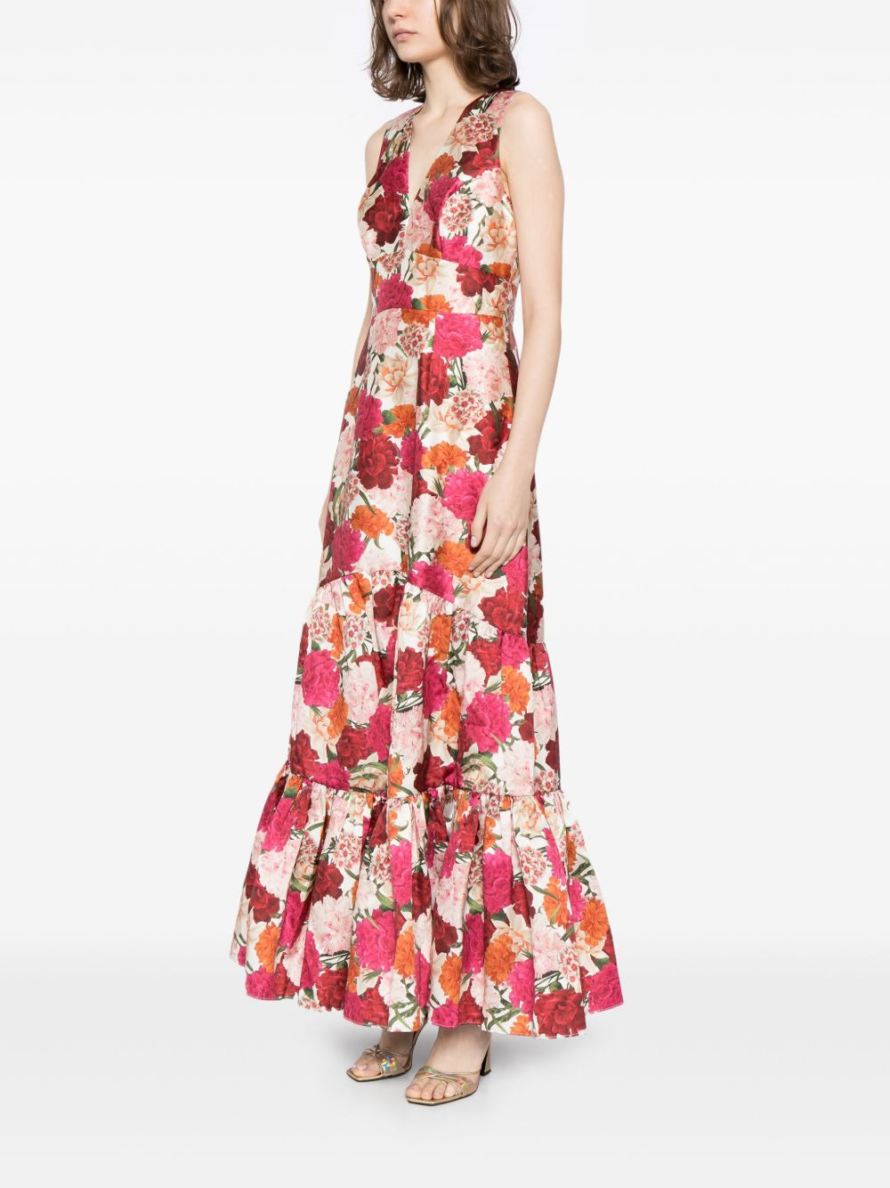 Rori floral-print maxi dress - 3