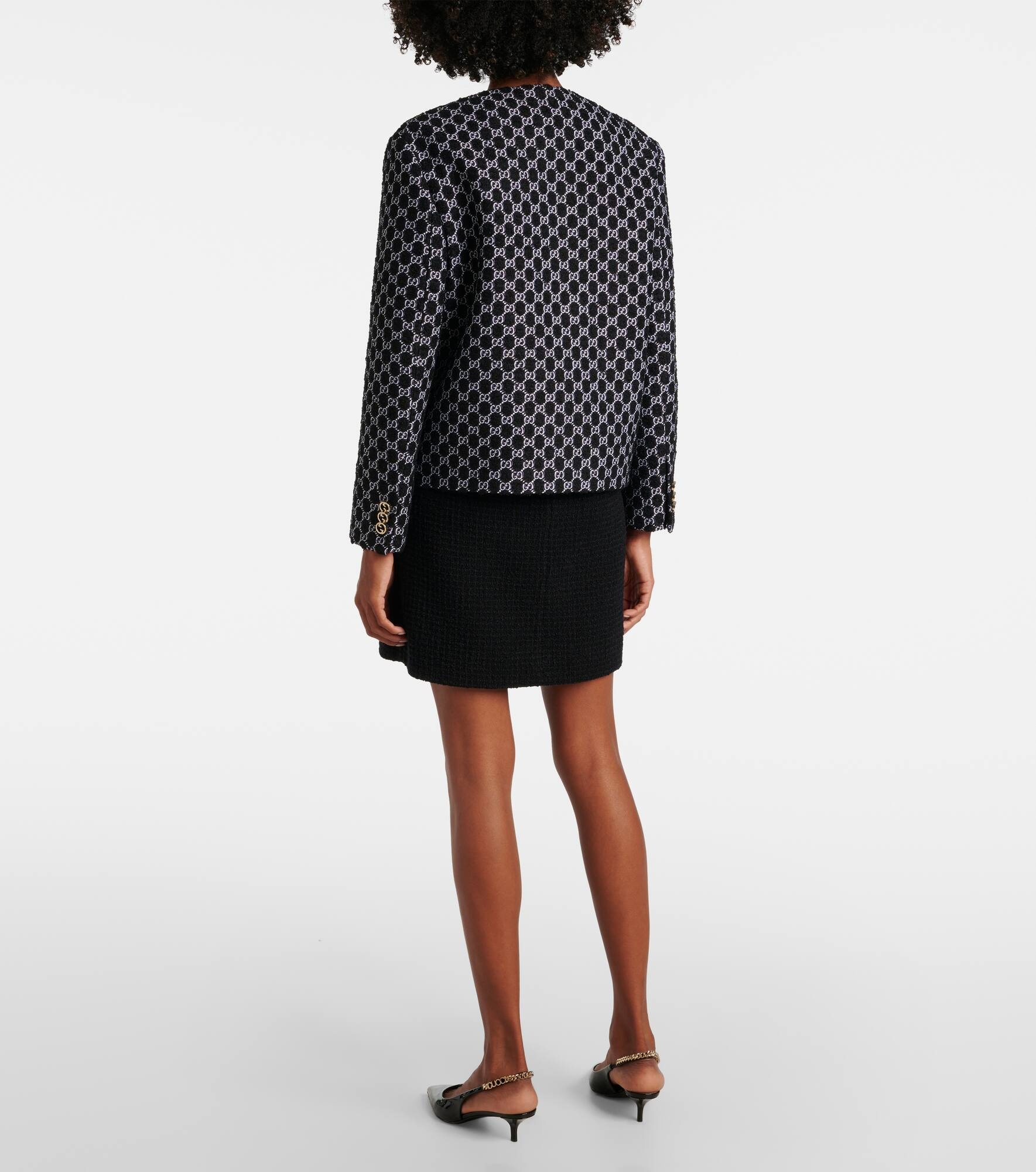 GG bouclé jacket - 3
