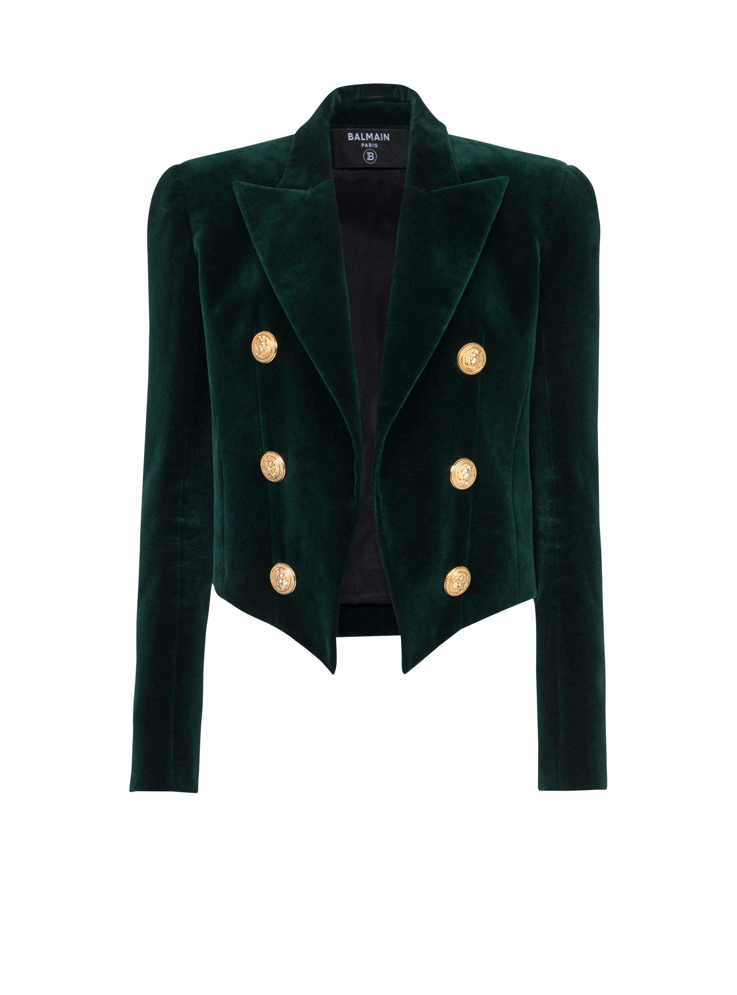 Velvet spencer jacket - 1