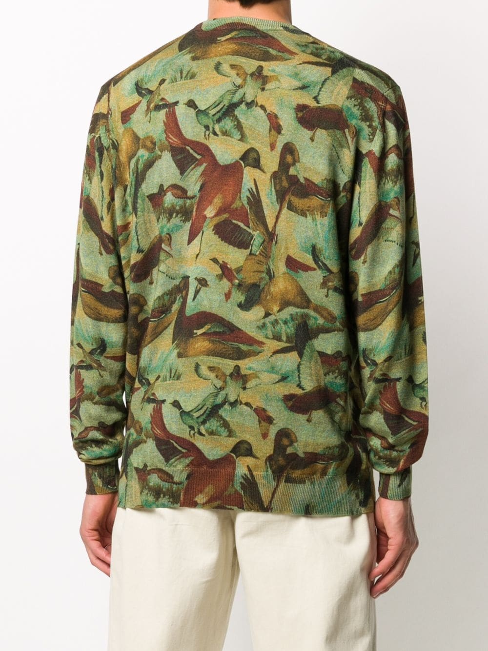 duck-print sweatshirt - 4