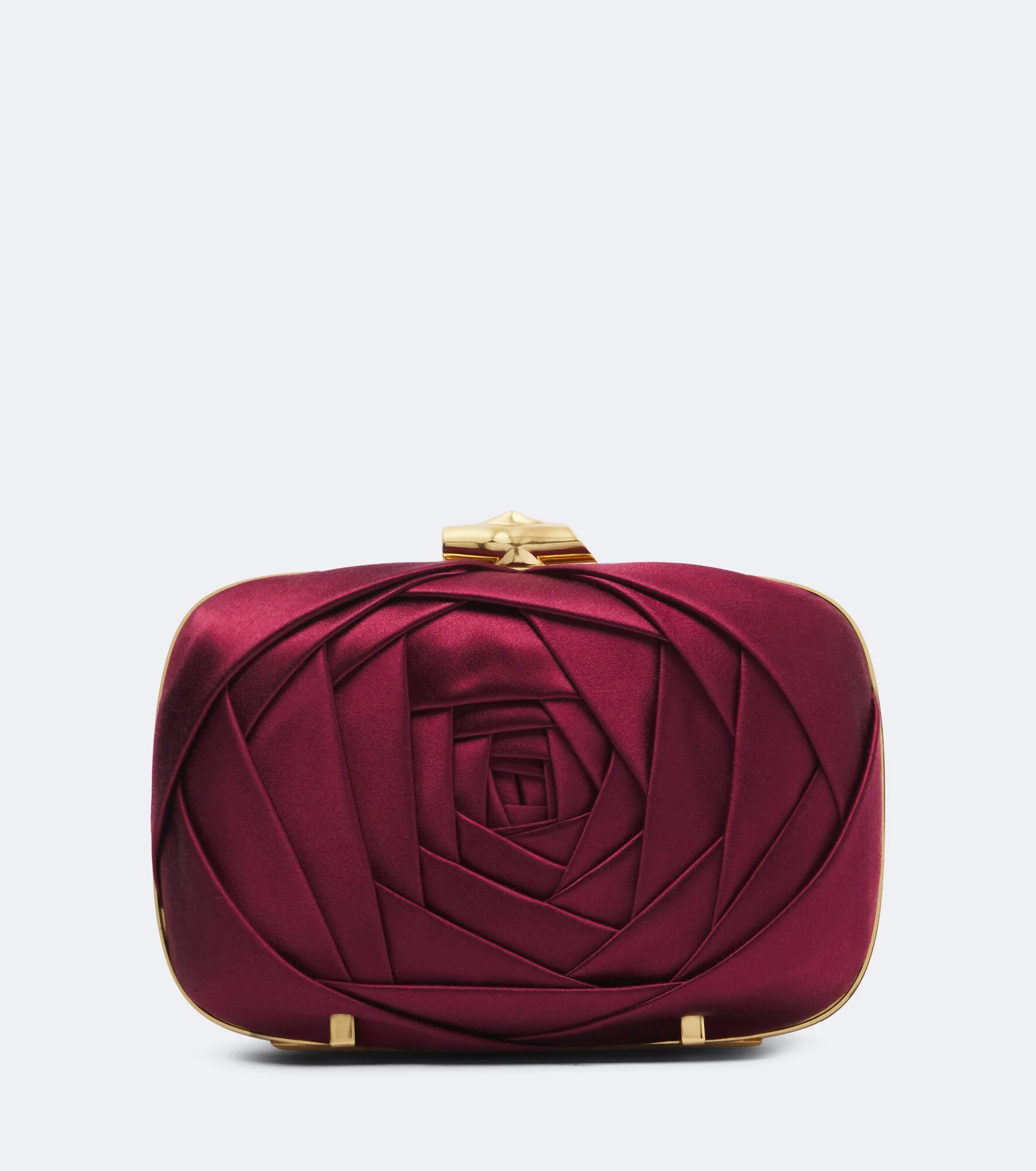 Rose Vivier satin clutch - 1
