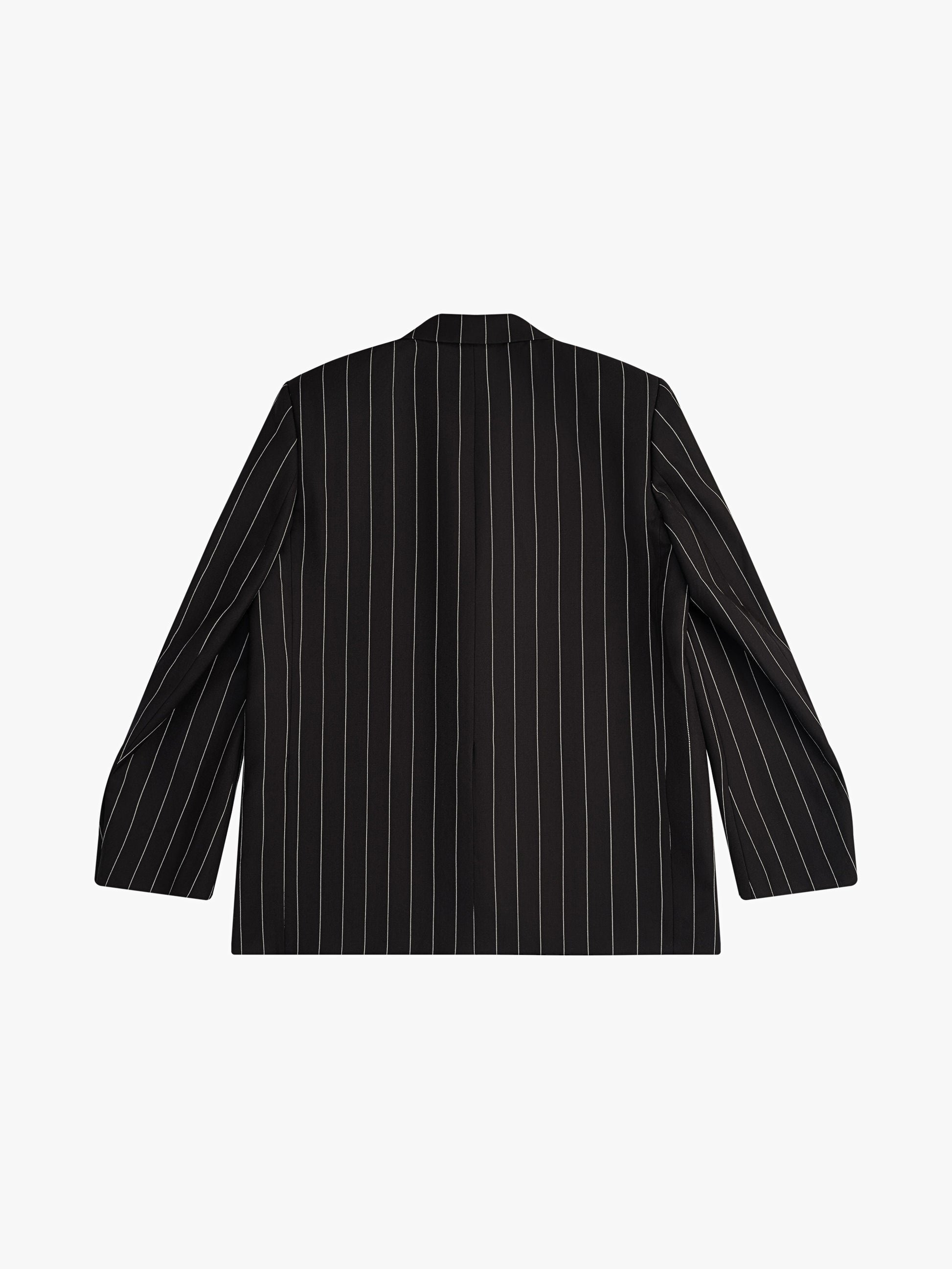 OVERSIZED PINSTRIPE BLAZER - 5