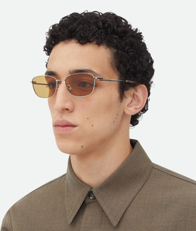Bottega Veneta Split Rectangular Sunglasses outlook