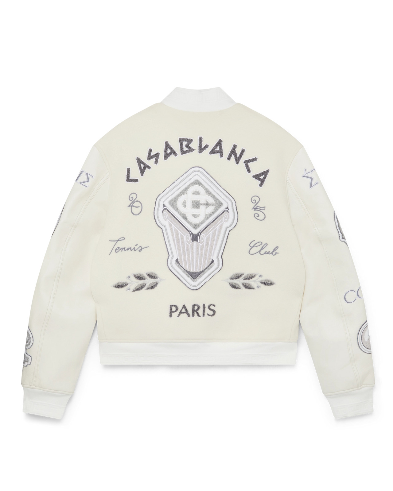 Chenille Patchwork Bomber Jacket | Casablanca Paris - 2