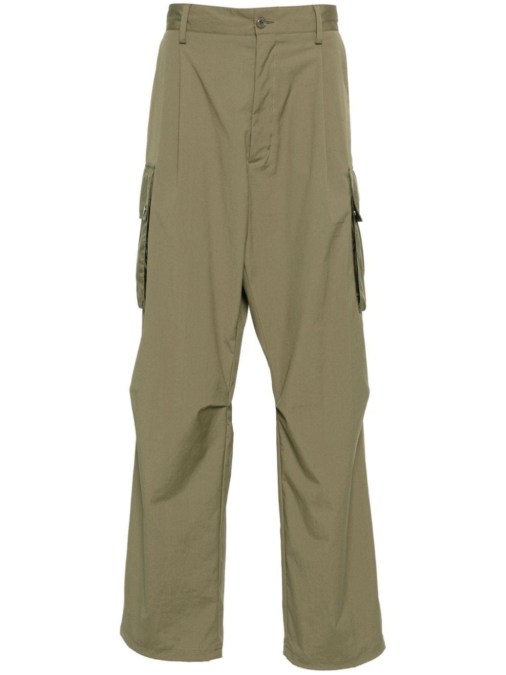 appliquÃ©-logo cargo trousers - 1