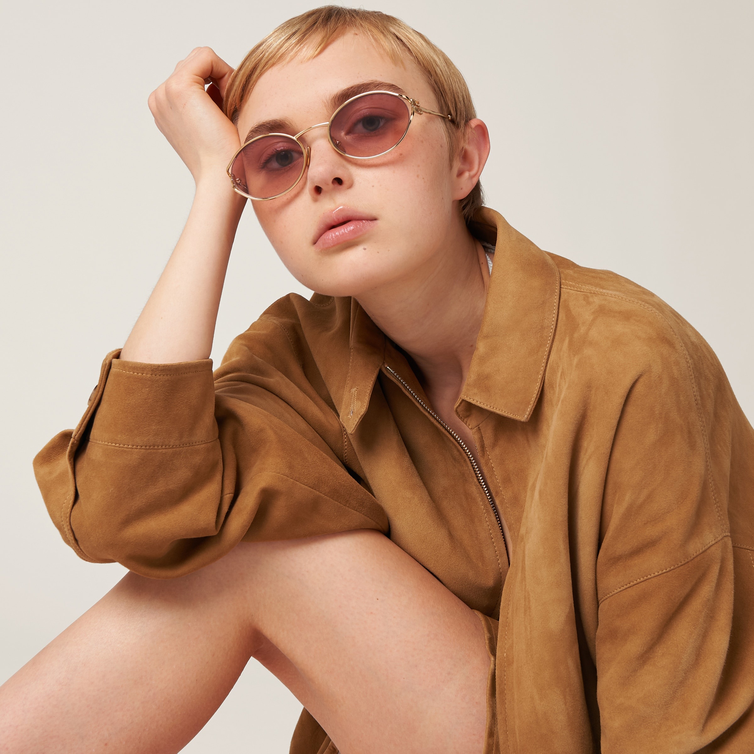 Miu Miu Logo sunglasses - 6