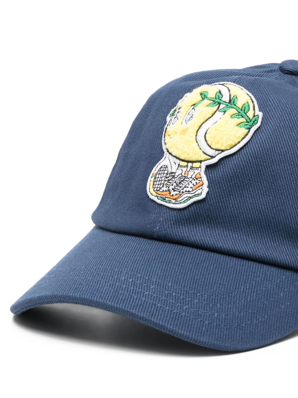 embroidered-logo baseball cap - 3