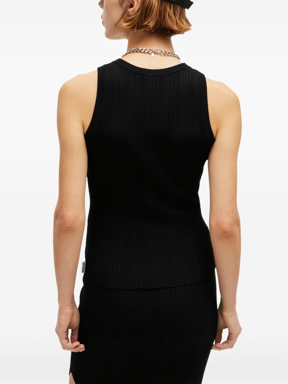 ribbed tank top - 3