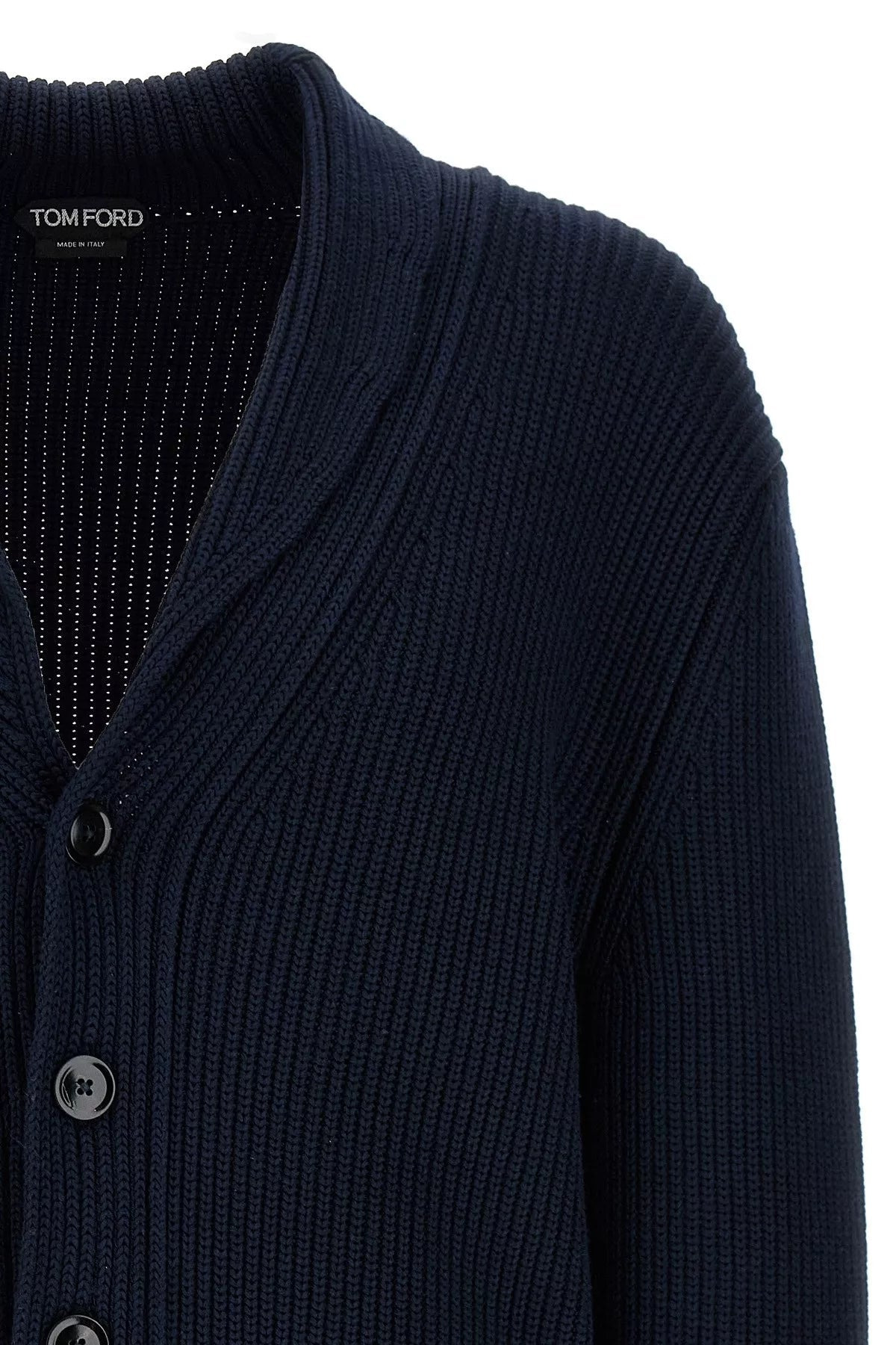Tom Ford Men Silk Cardigan - 4