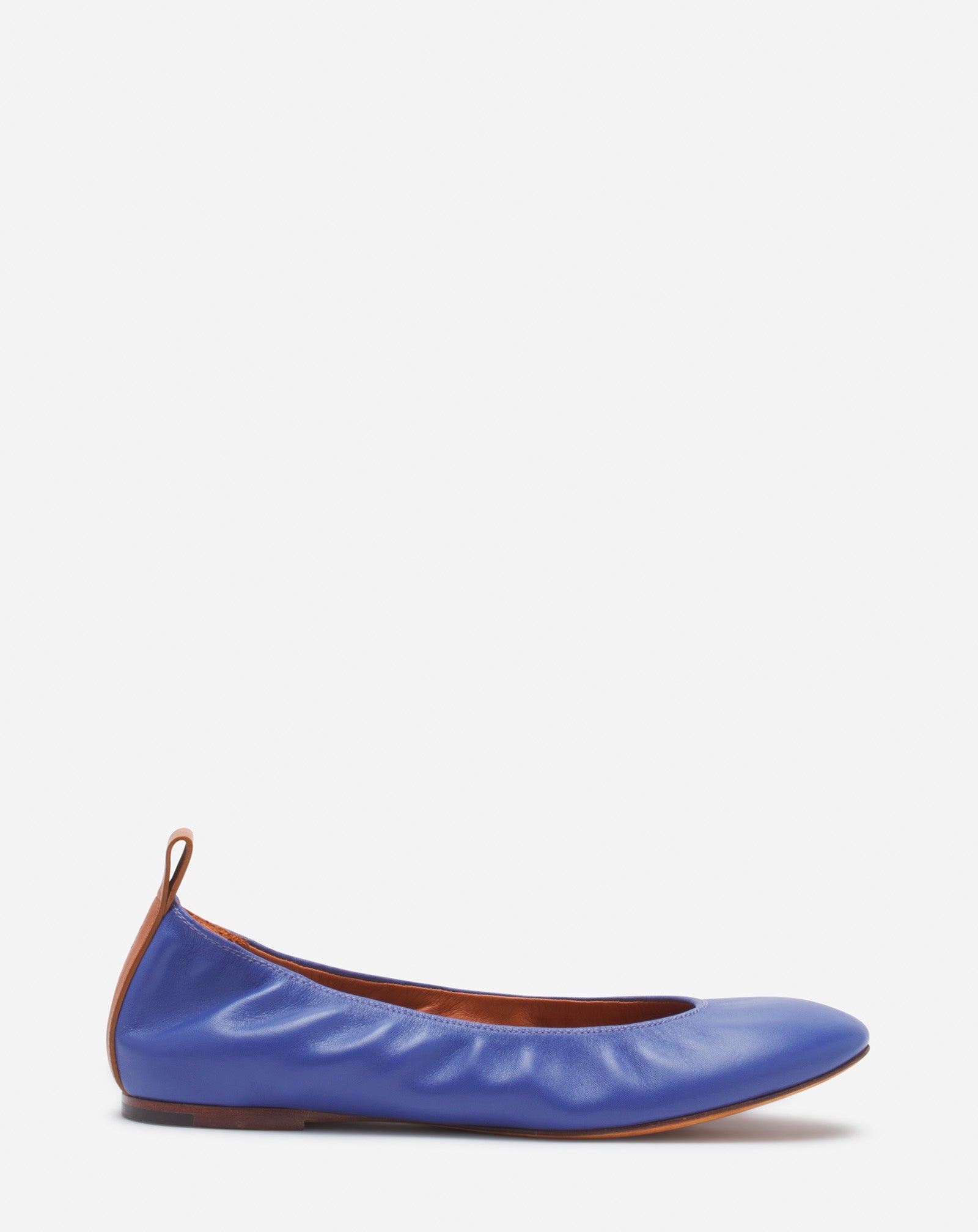 THE LEATHER BALLERINA FLAT - 1